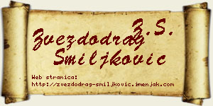 Zvezdodrag Smiljković vizit kartica